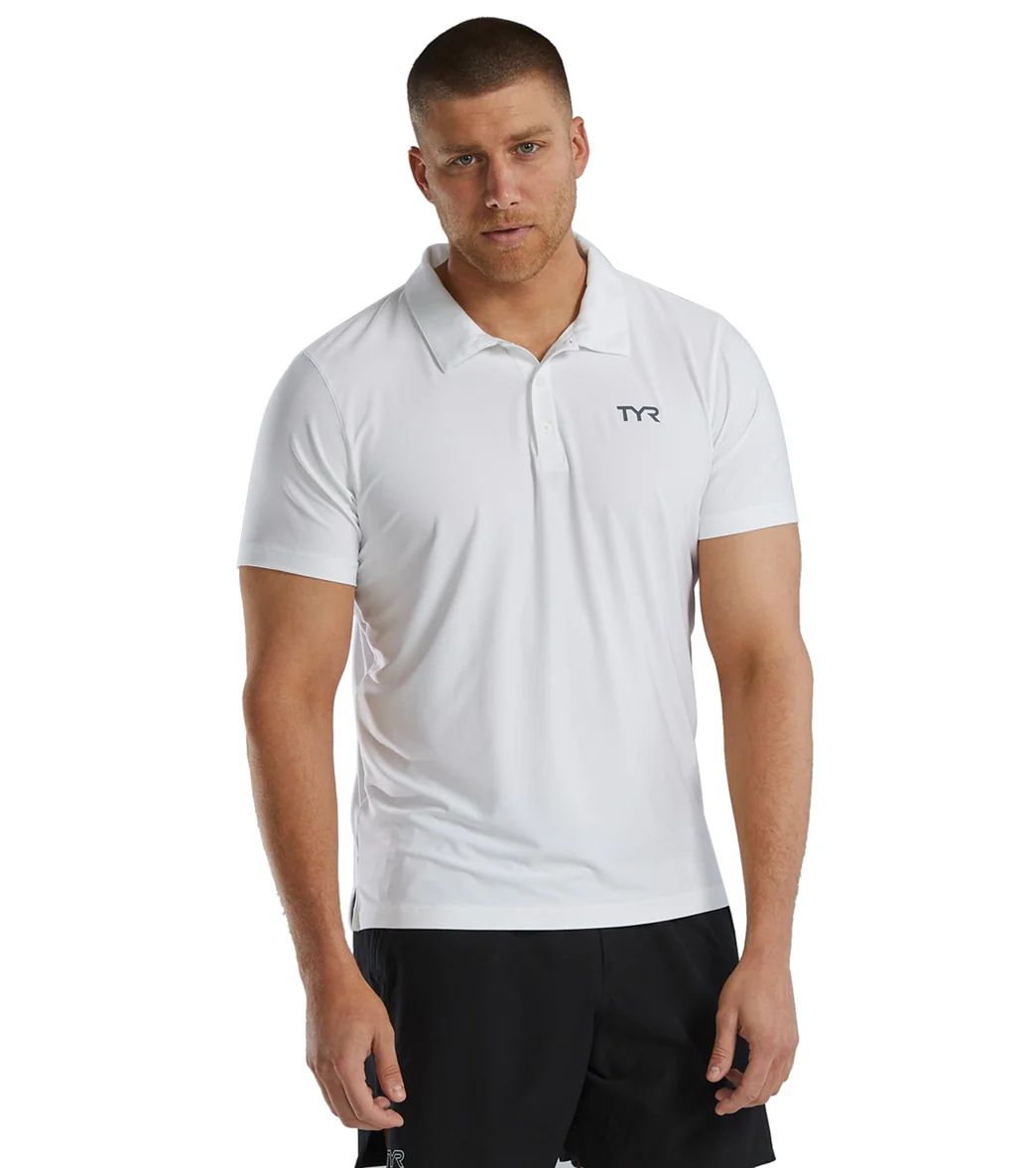 TYR Men's Short Sleeve Polo - Image 30