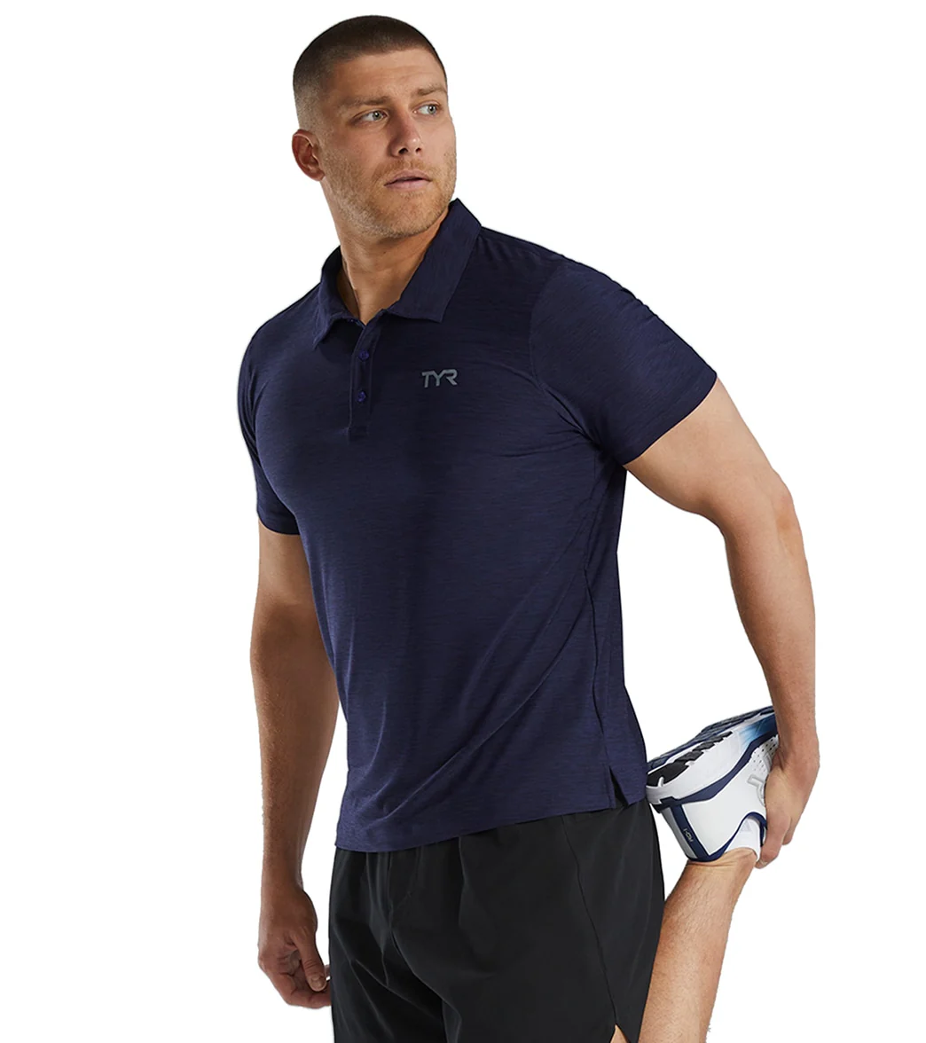 TYR Men's Short Sleeve Polo - Image 4