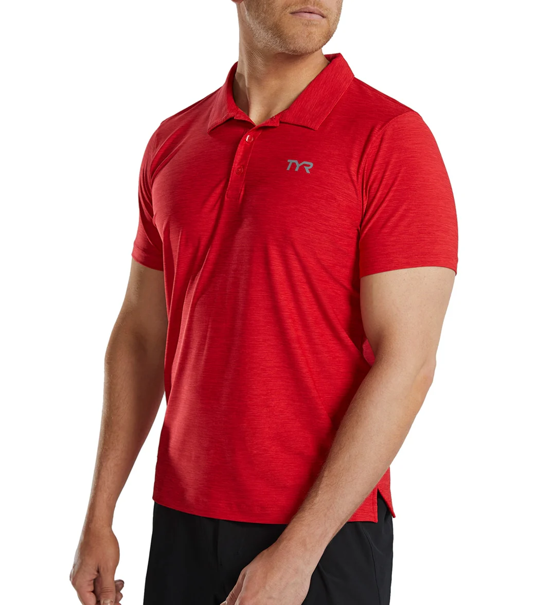 TYR Men's Short Sleeve Polo - Image 45