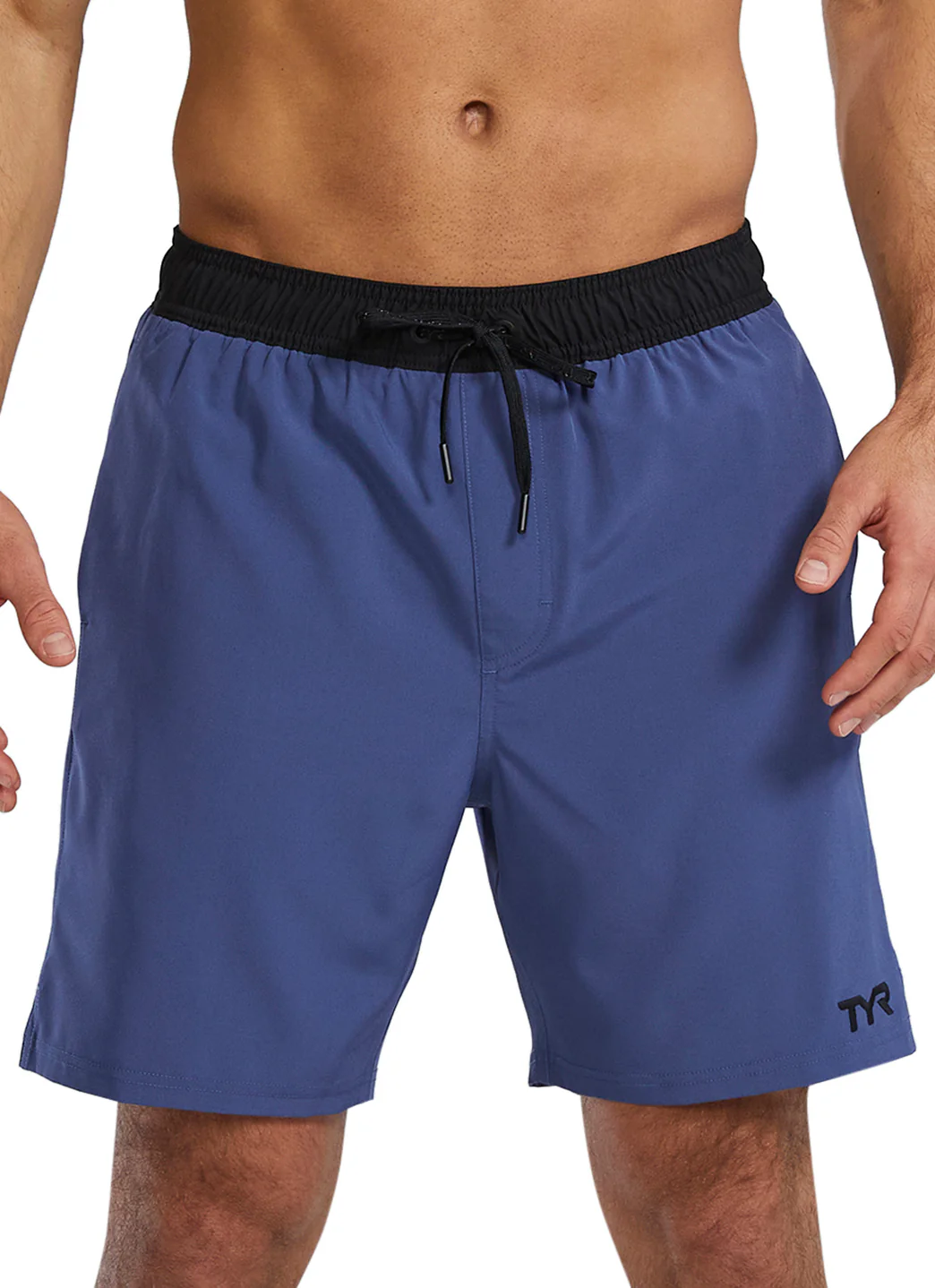 TYR Men's Solid Skua 7" Volley Swim Trunks - Image 33
