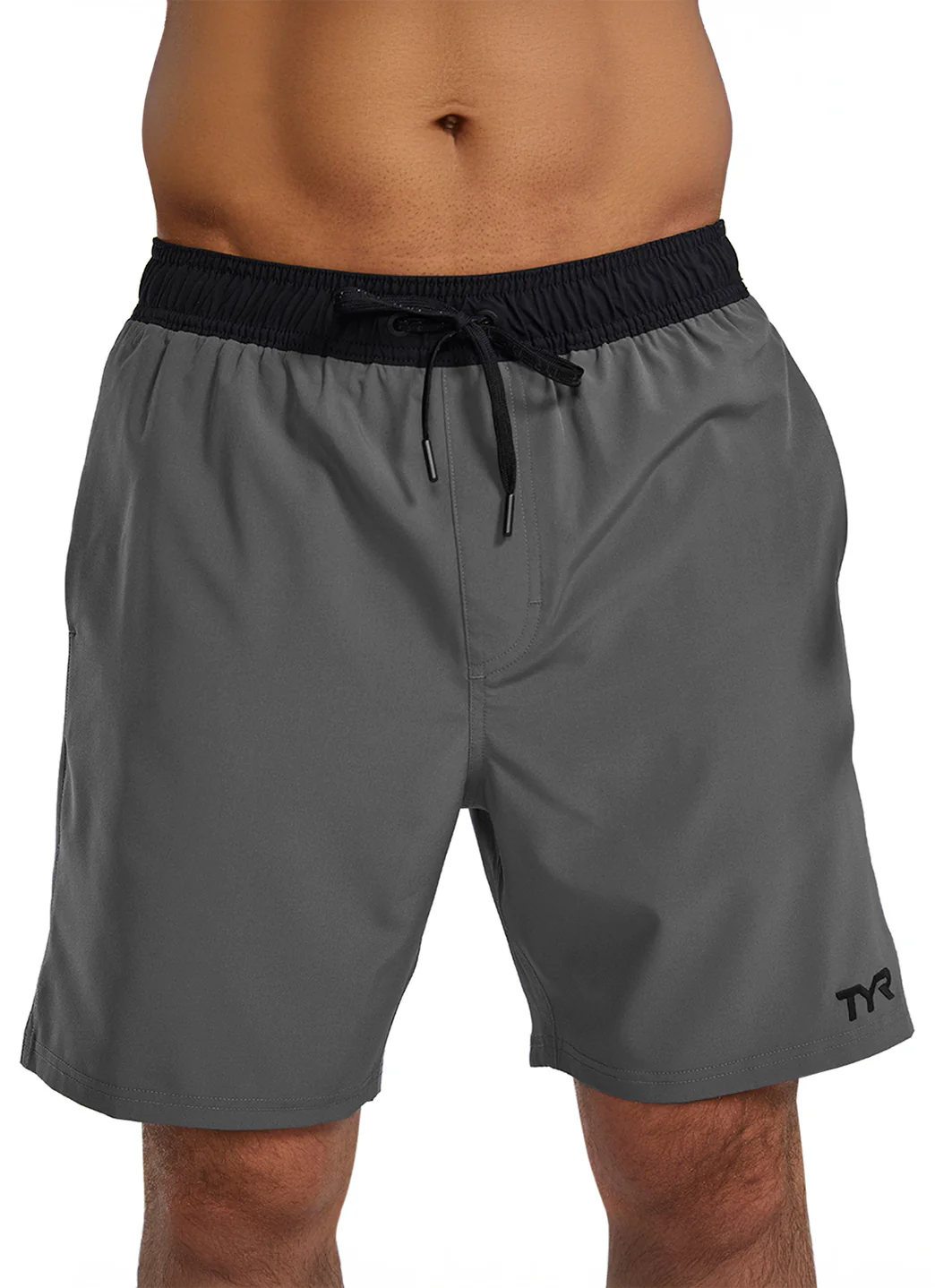 TYR Men's Solid Skua 7" Volley Swim Trunks - Image 9