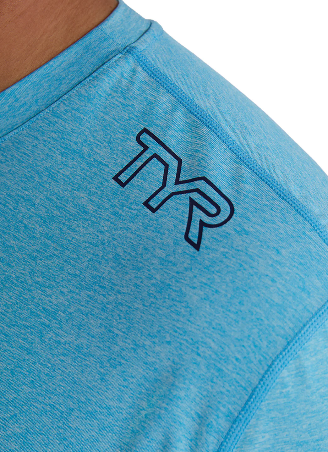 TYR Men's Solid SunDefense Long Sleeve UPF 50+ Swim Shirt - Image 17
