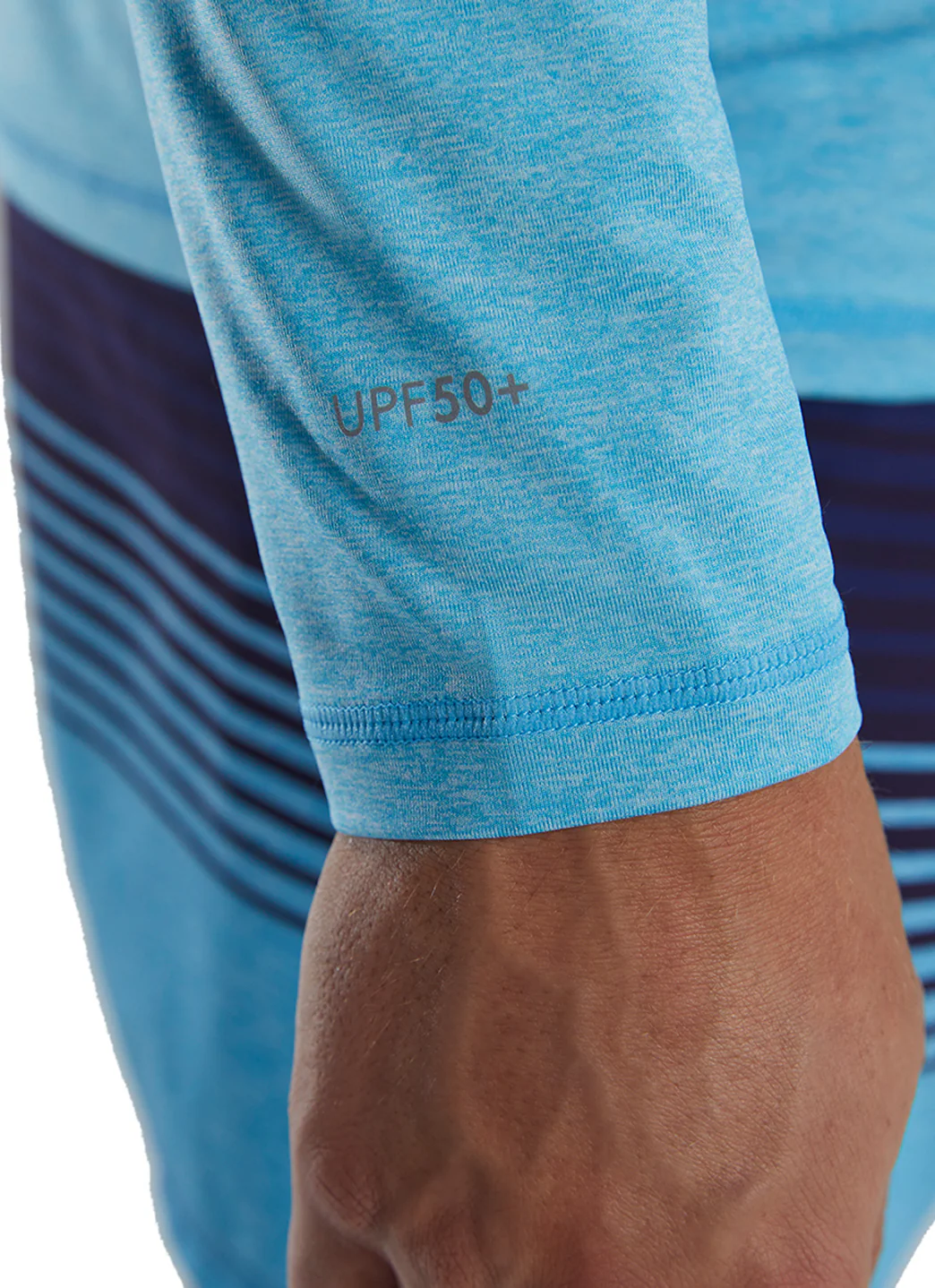 TYR Men's Solid SunDefense Long Sleeve UPF 50+ Swim Shirt - Image 18