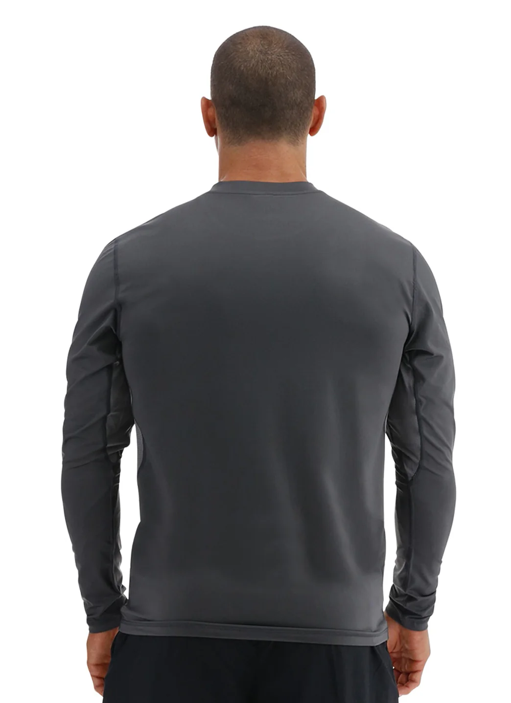 TYR Men's Solid SunDefense Long Sleeve UPF 50+ Swim Shirt - Image 23