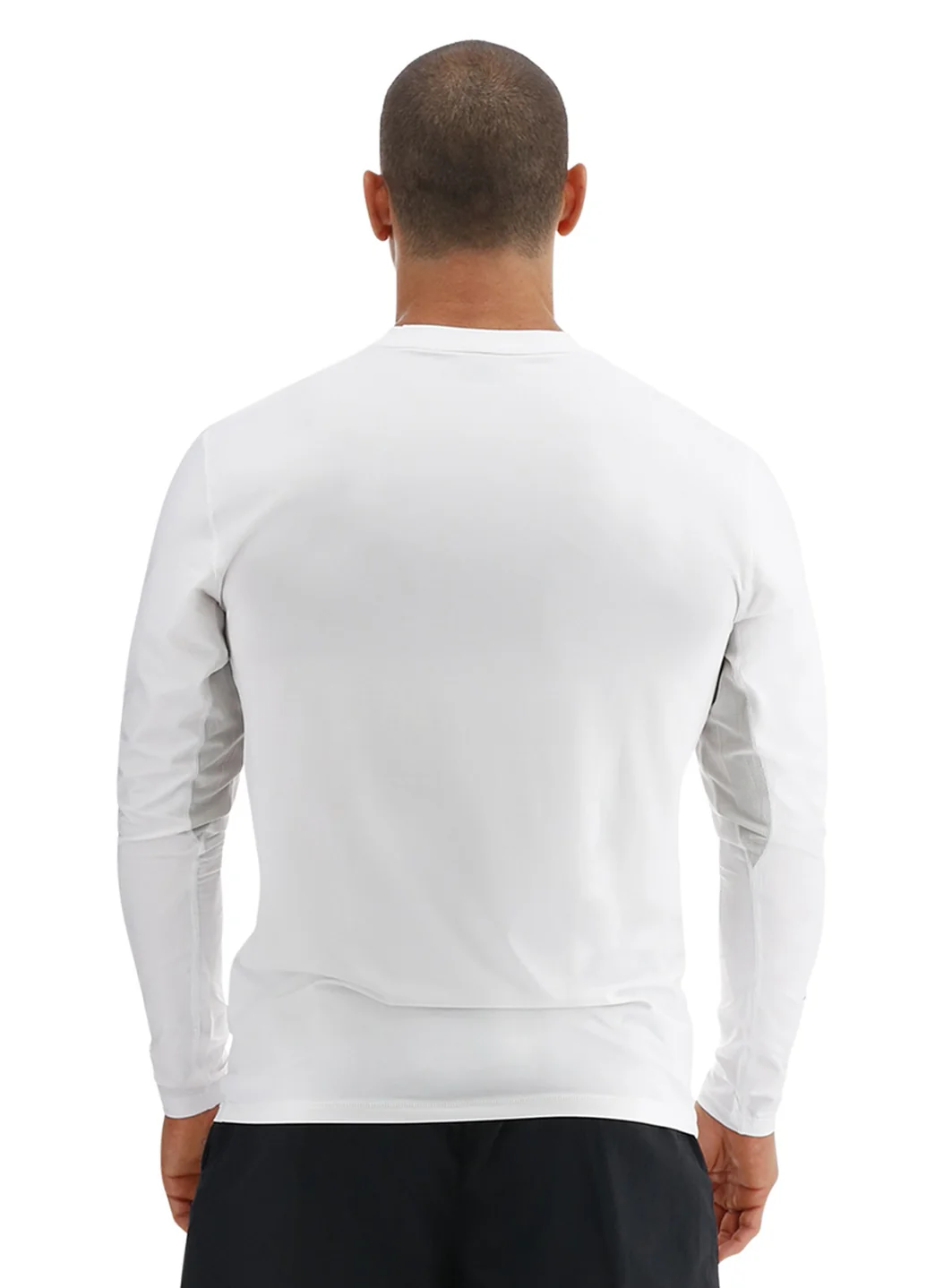 TYR Men's Solid SunDefense Long Sleeve UPF 50+ Swim Shirt - Image 31