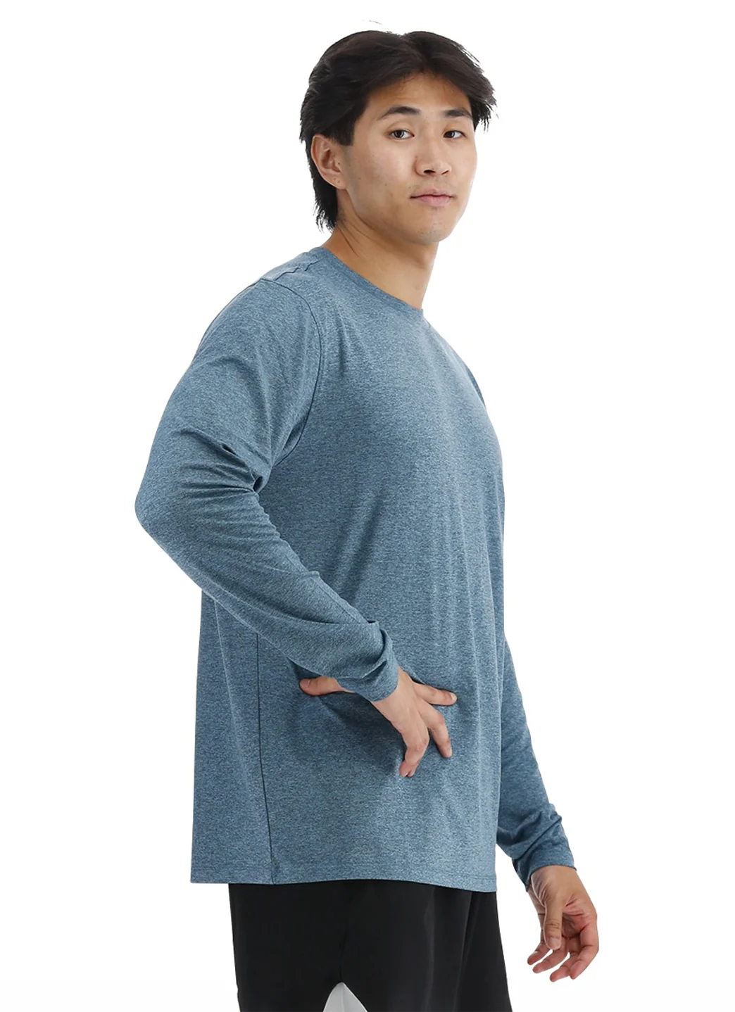 TYR Men's SunDefense Long Sleeve UPF 50+ Swim Shirt - Image 31