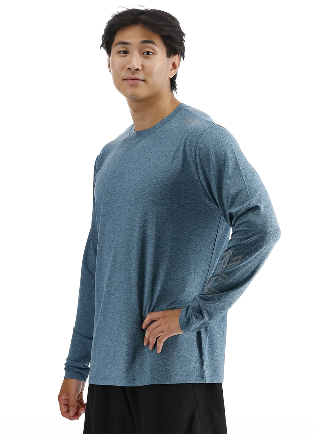 TYR Men's SunDefense Long Sleeve UPF 50+ Swim Shirt - Image 34