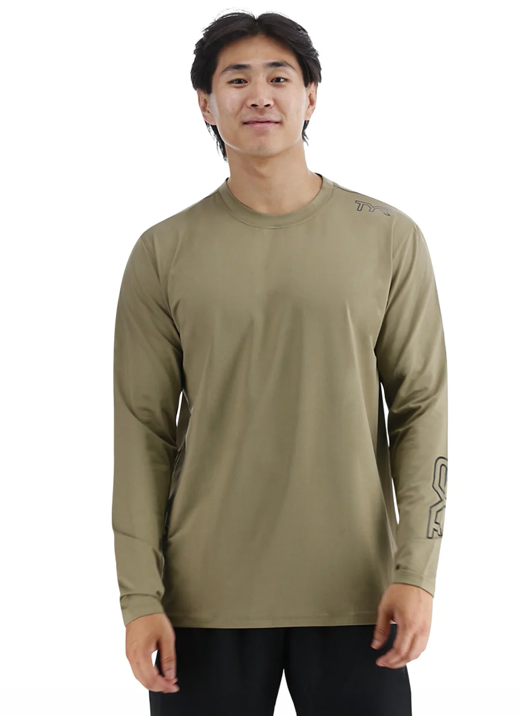 TYR Men's SunDefense Long Sleeve UPF 50+ Swim Shirt - Image 37