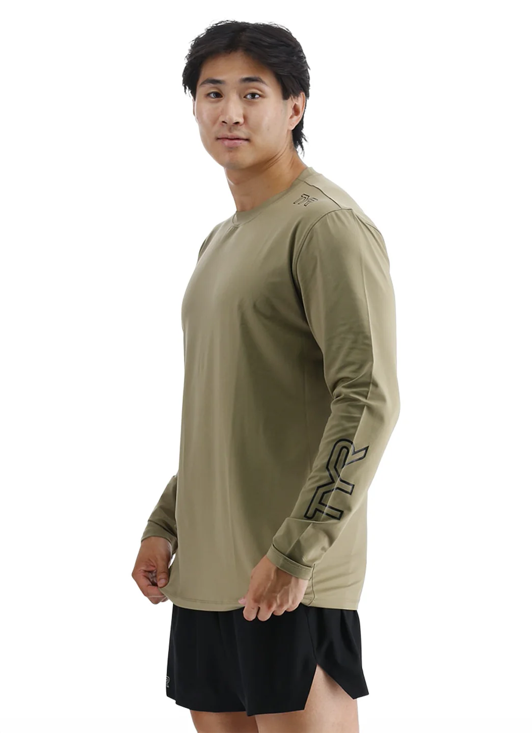 TYR Men's SunDefense Long Sleeve UPF 50+ Swim Shirt - Image 42