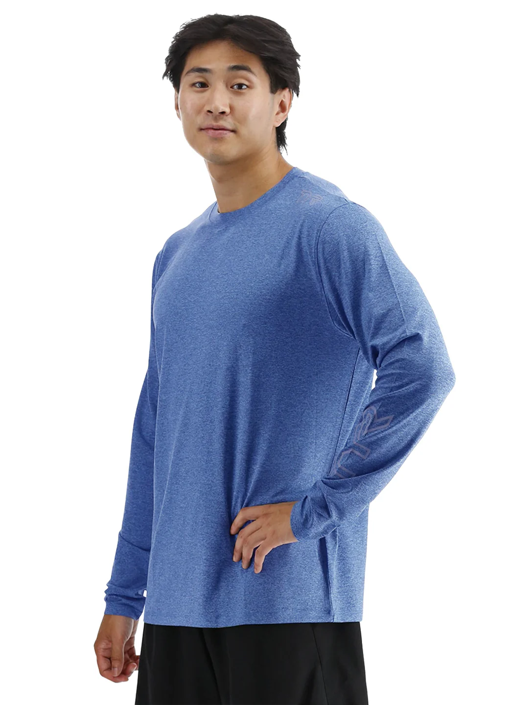 TYR Men's SunDefense Long Sleeve UPF 50+ Swim Shirt - Image 56