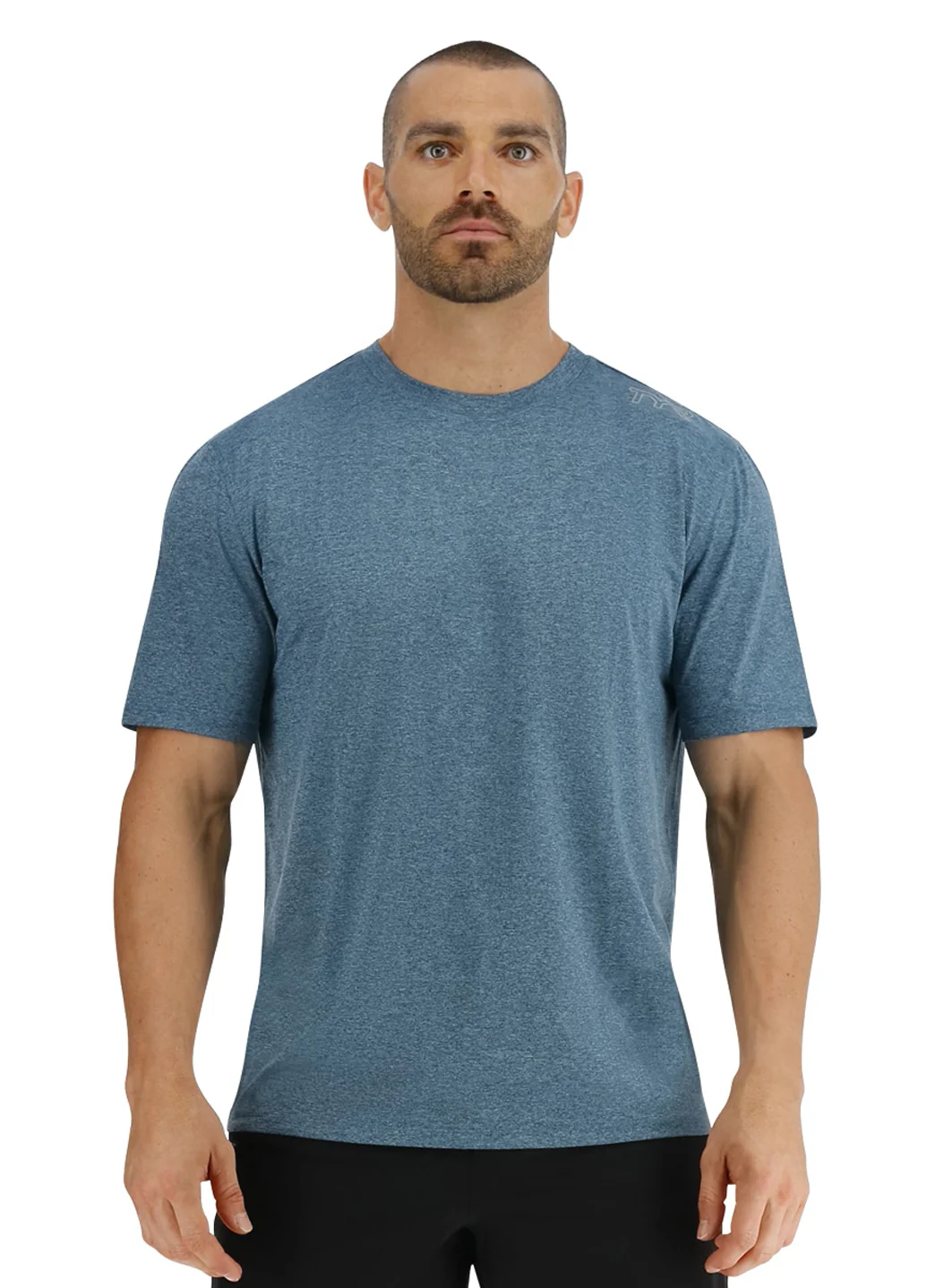 TYR Men's SunDefense Short Sleeve UPF 50+ Swim Shirt - Image 17