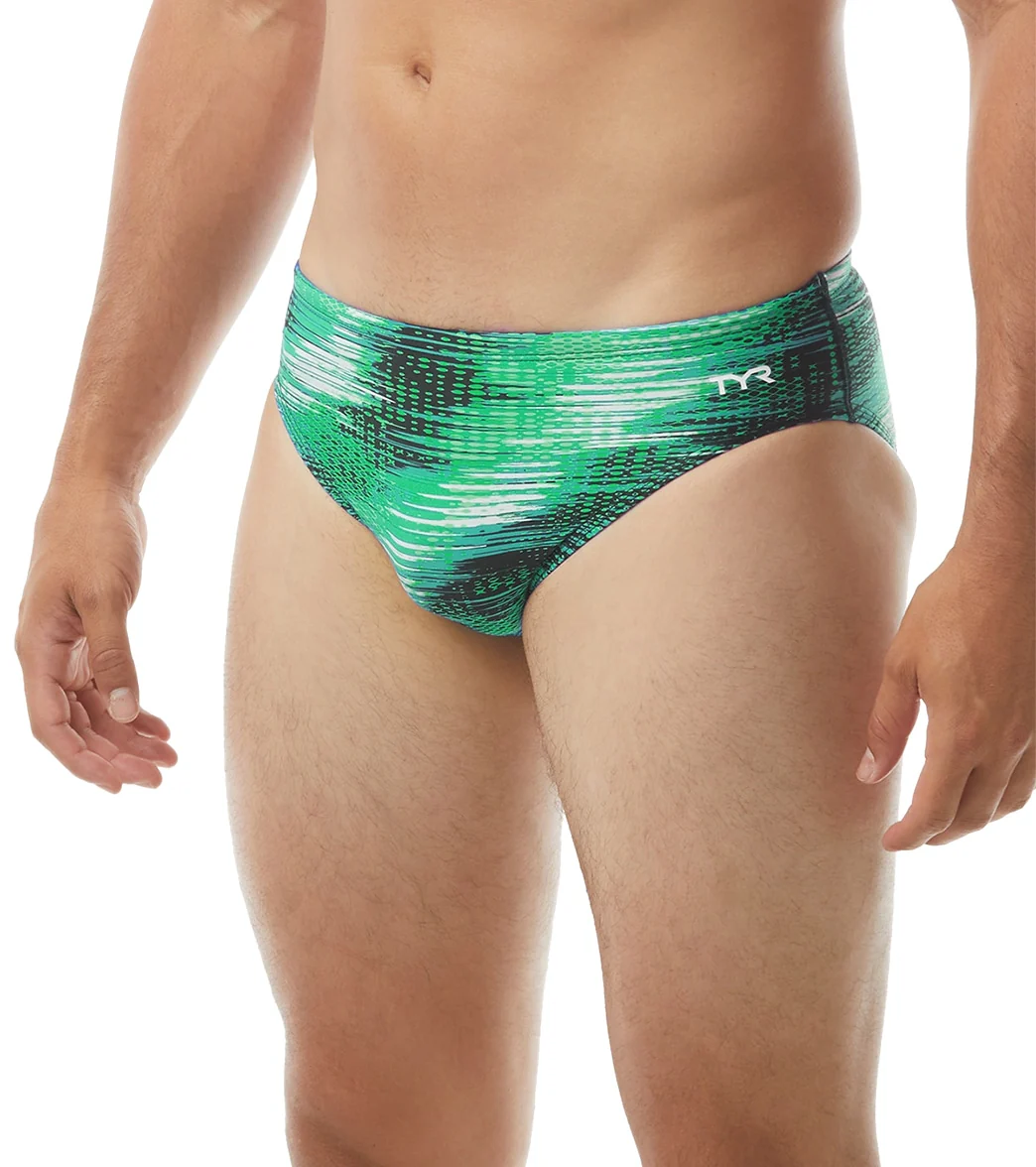 TYR Men's Surge Racer Brief Swimsuit - Image 19