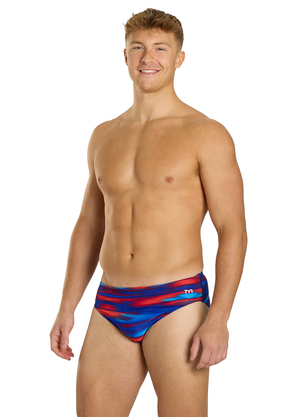 TYR Men's Technowave Durafast Lite Brief Swimsuit - Image 28