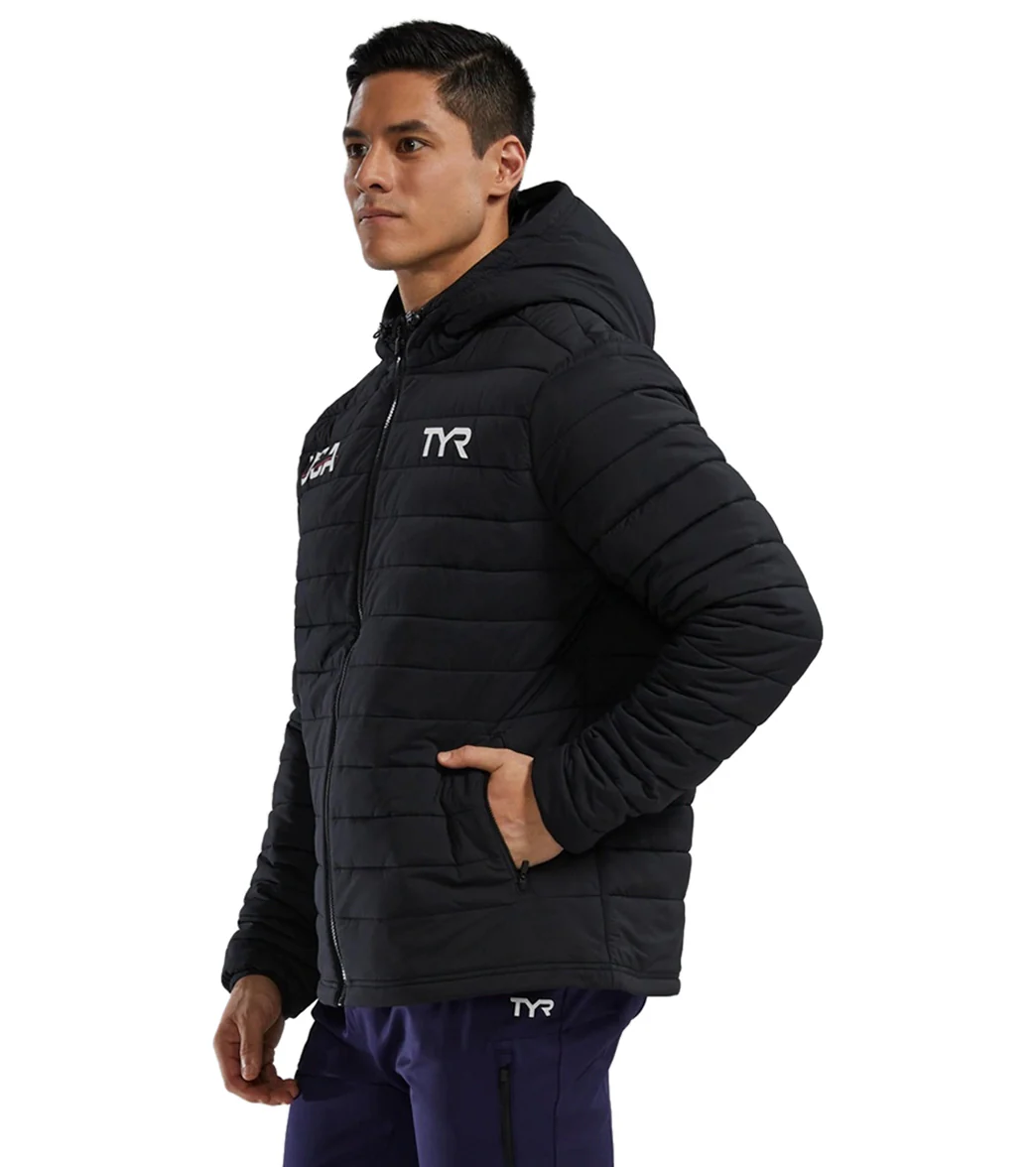 TYR Men's USA Hydrosphere Mission Puffer Jacket - Image 5
