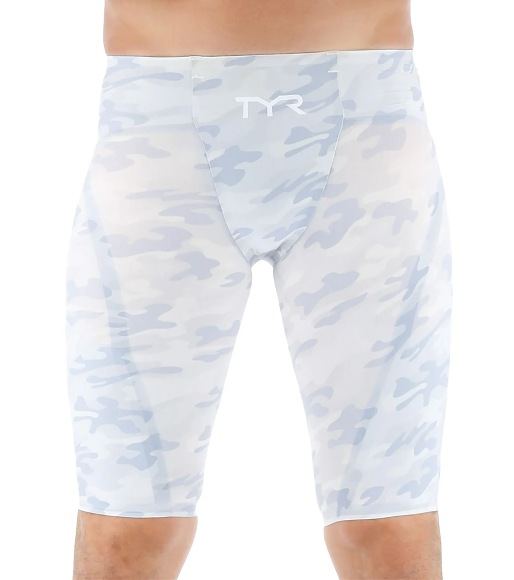 TYR Men's Venzo Camo High Waist Jammer Tech Suit Swimsuit - Image 11