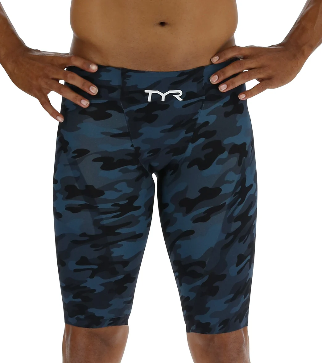 TYR Men's Venzo Camo High Waist Jammer Tech Suit Swimsuit - Image 41