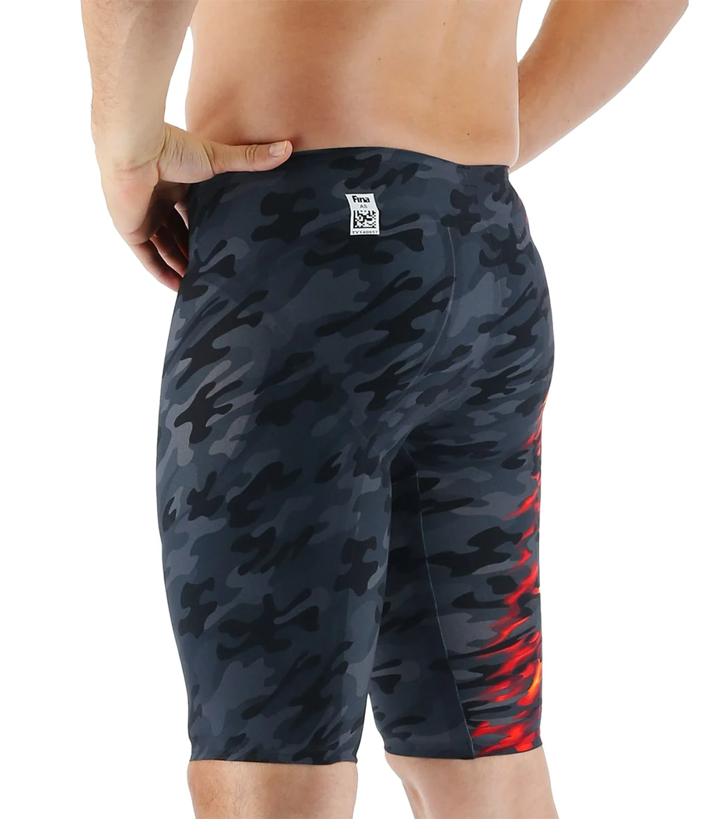 TYR Men's Venzo Camo High Waist Jammer Tech Suit Swimsuit - Image 5