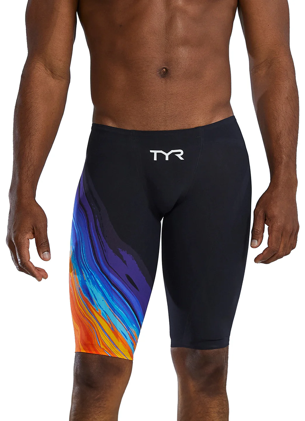 TYR Men's Venzo Volconyx Jammer Tech Suit Swimsuit - Image 9