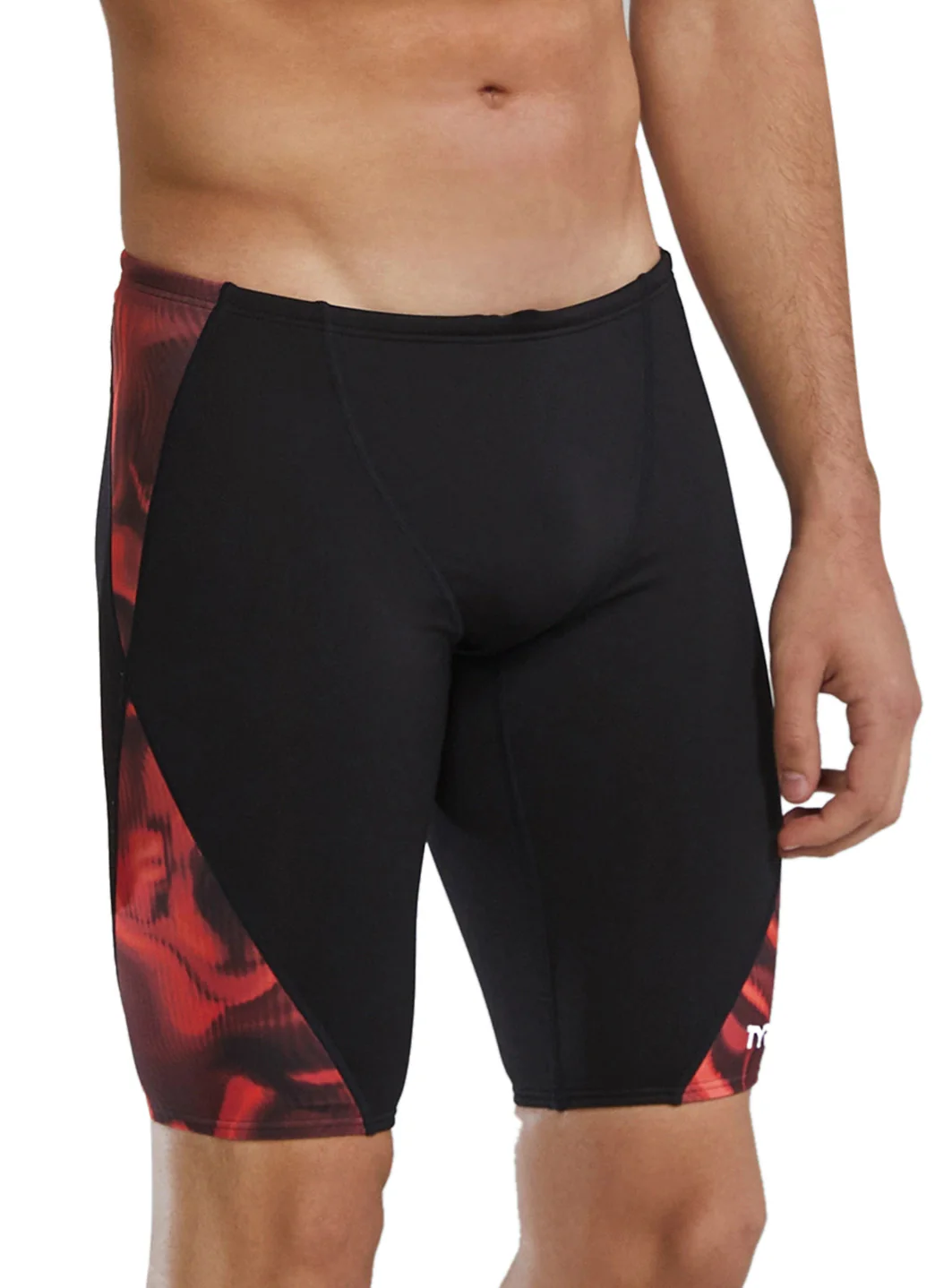 TYR Men's Waveform Durafast Elite Blade Splice Jammer Swimsuit - Image 2