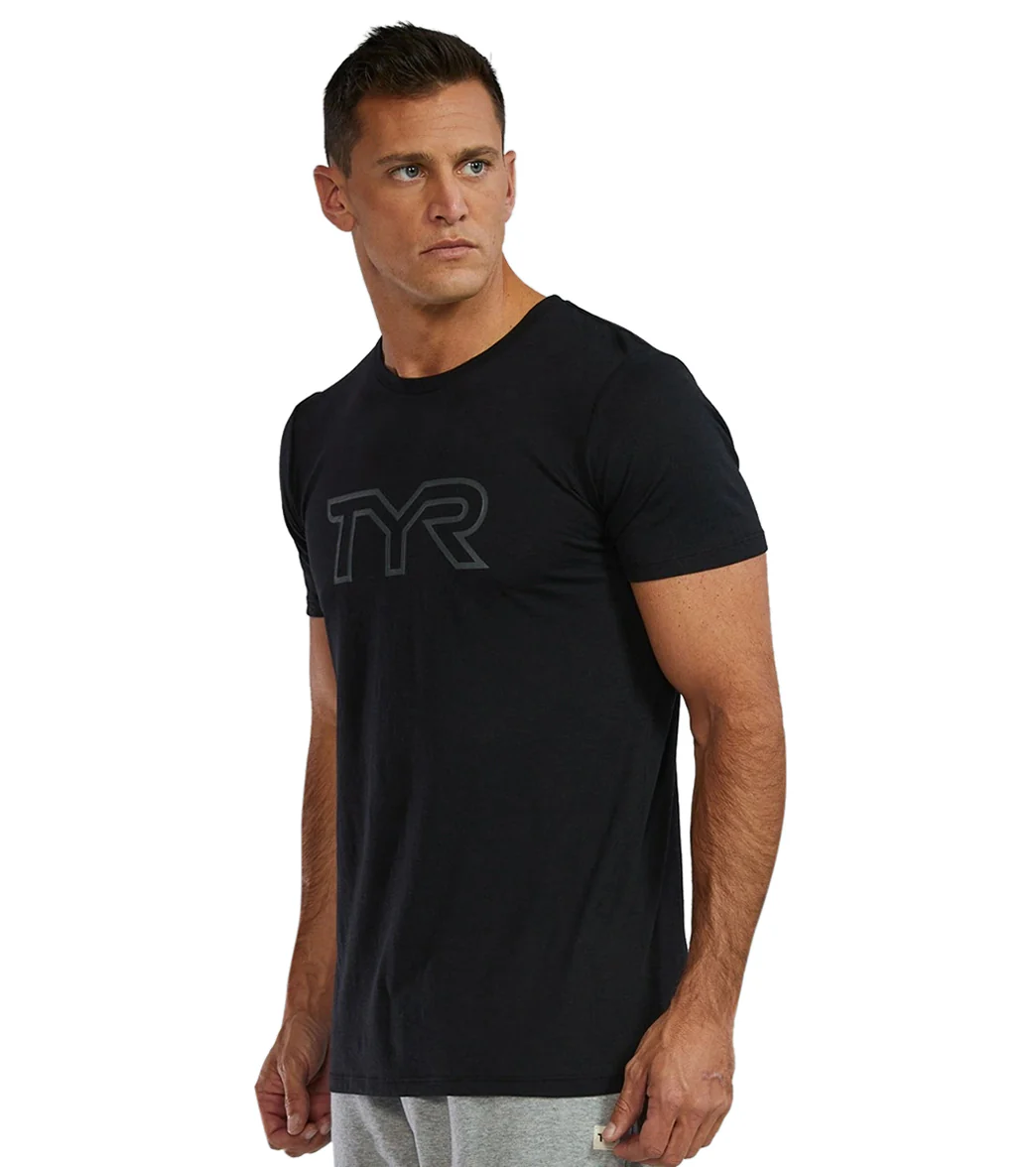 TYR Unisex Ulltasoft Lightweight Big Logo Tech T-Shirt - Image 24