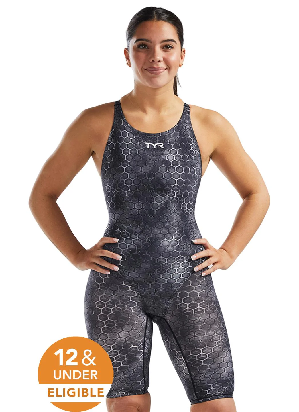 TYR Women's Akurra Thresher Open Back Tech Suit Swimsuit - Image 13