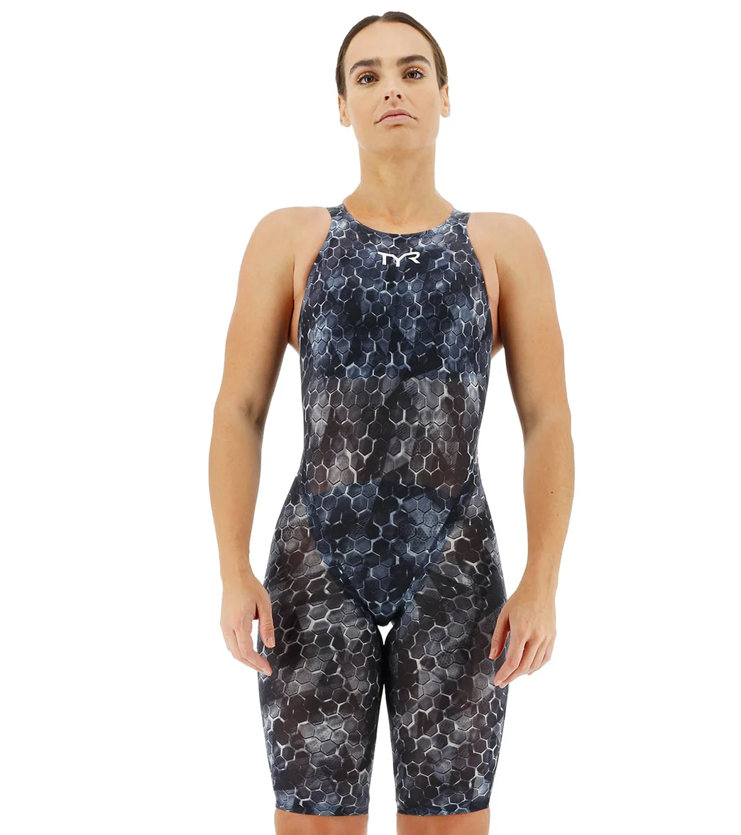 TYR Women's Avictor 2 Supernova Closed Back Comfort Straps Tech Suit Swimsuit - Image 2