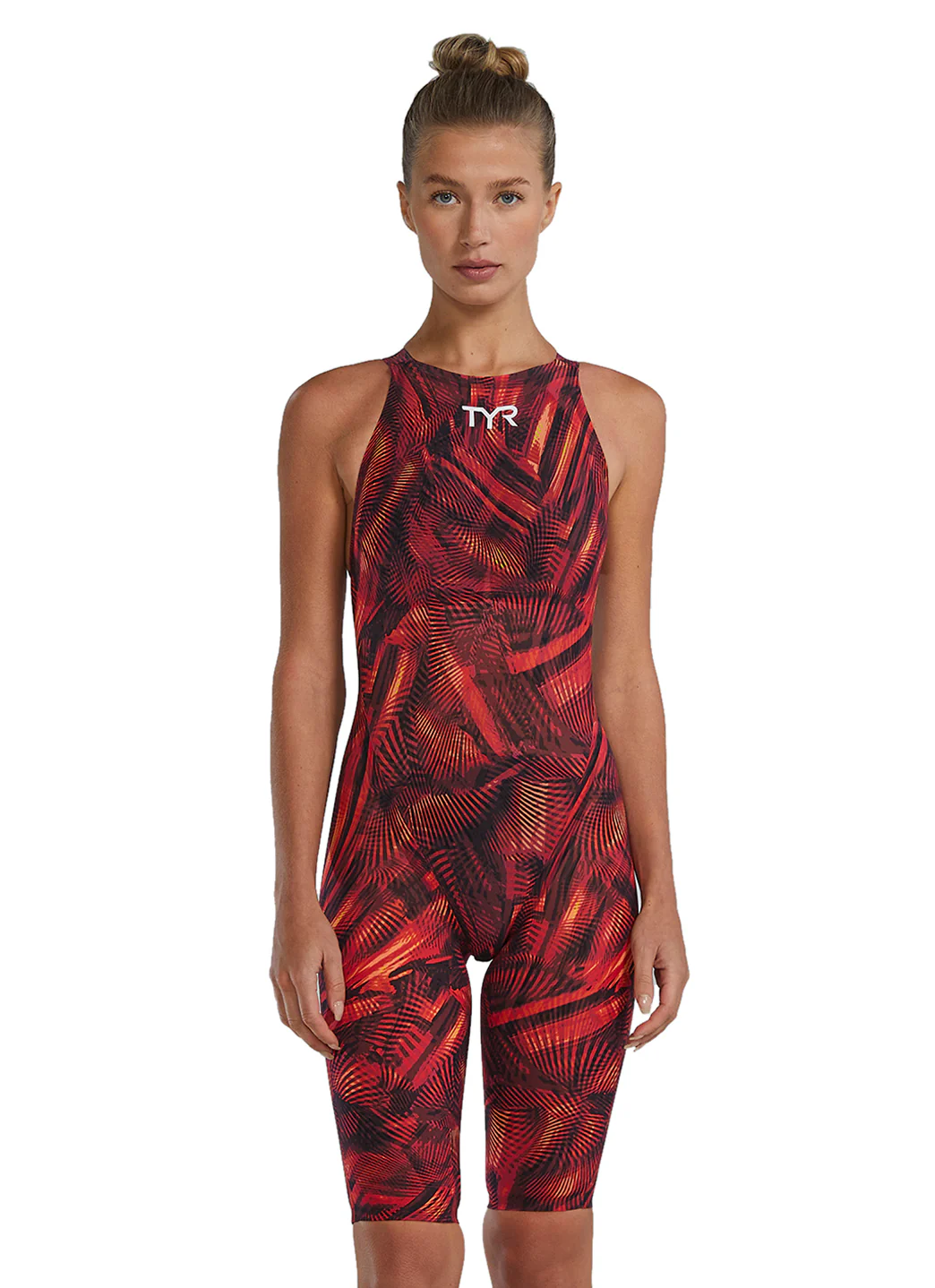 TYR Women's Avictor 2.0 Helux Closed Back Tech Suit Swimsuit - Image 7