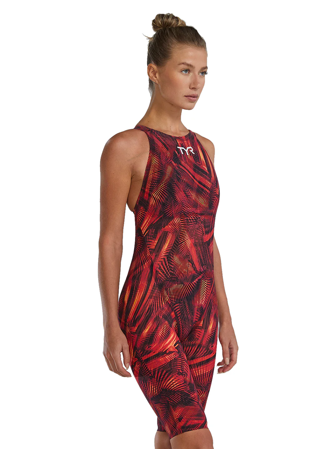 TYR Women's Avictor 2.0 Helux Closed Back Tech Suit Swimsuit - Image 9