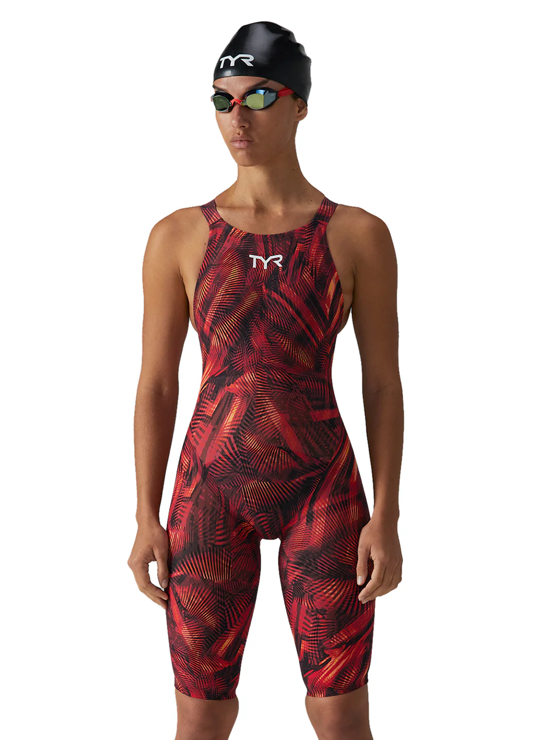 TYR Women's Avictor 2.0 Helux Open Back Tech Suit Swimsuit - Image 8