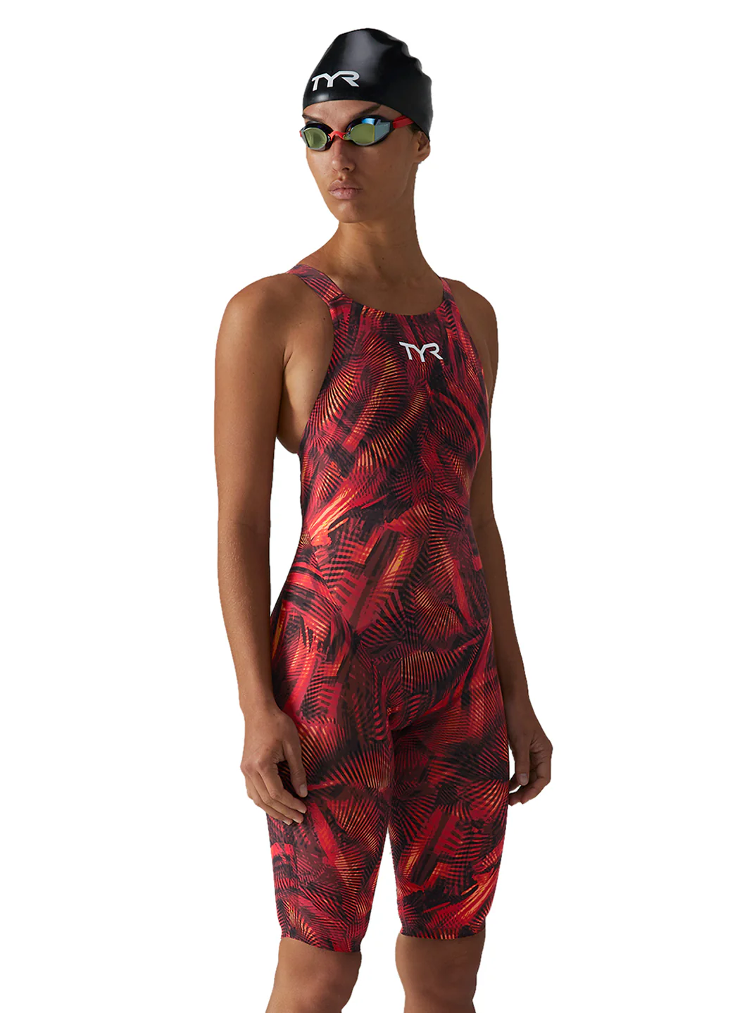TYR Women's Avictor 2.0 Helux Open Back Tech Suit Swimsuit - Image 9