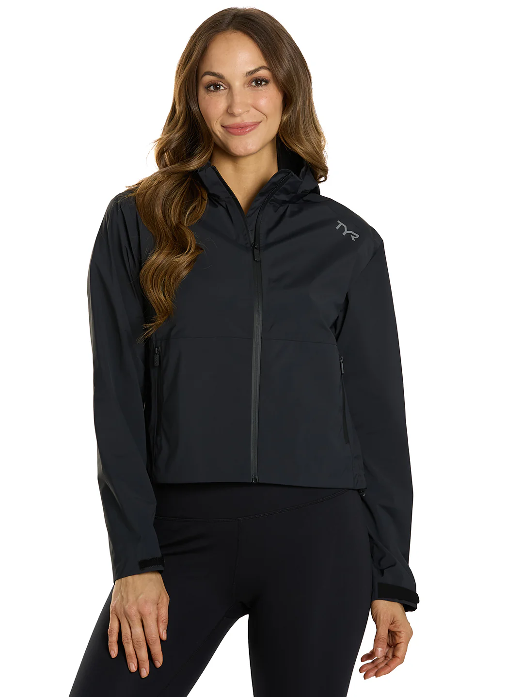 TYR Women's Hydrosphere Cropped Performance Jacket - Image 2