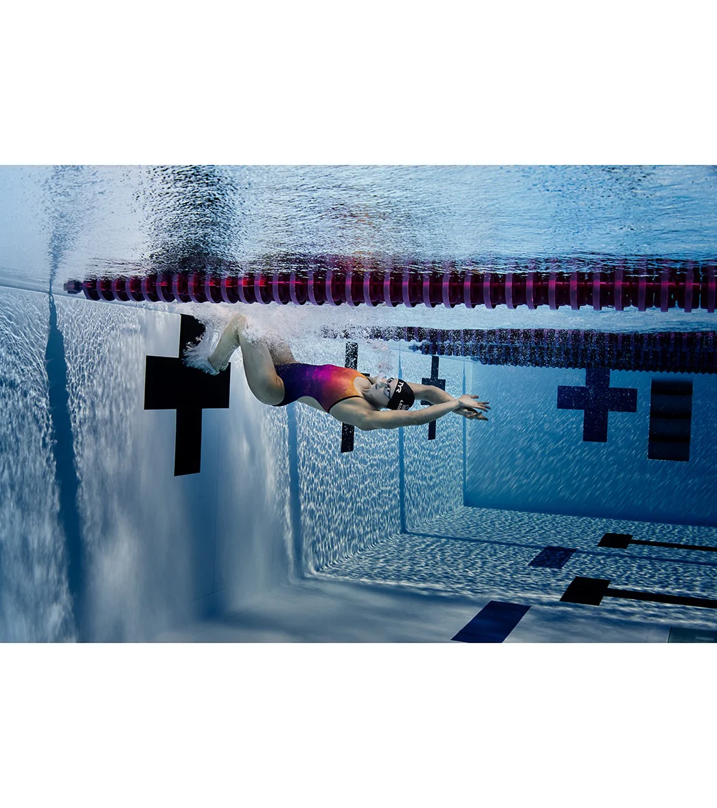 TYR Women's Infrared Crosscut Tieback One Piece Swimsuit - Image 10