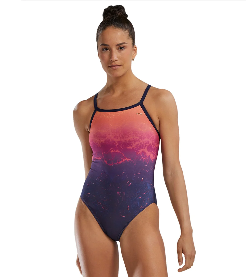 TYR Women's Infrared Diamondfit One Piece Swimsuit - Image 11