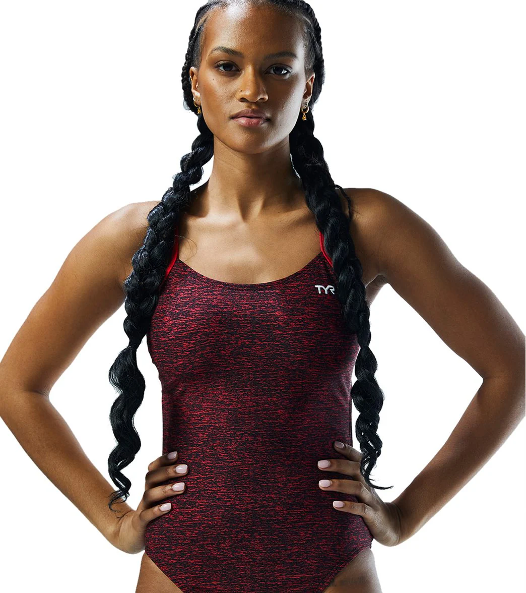 TYR Women's Lapped Cutoutfit One Piece Swimsuit - Image 15