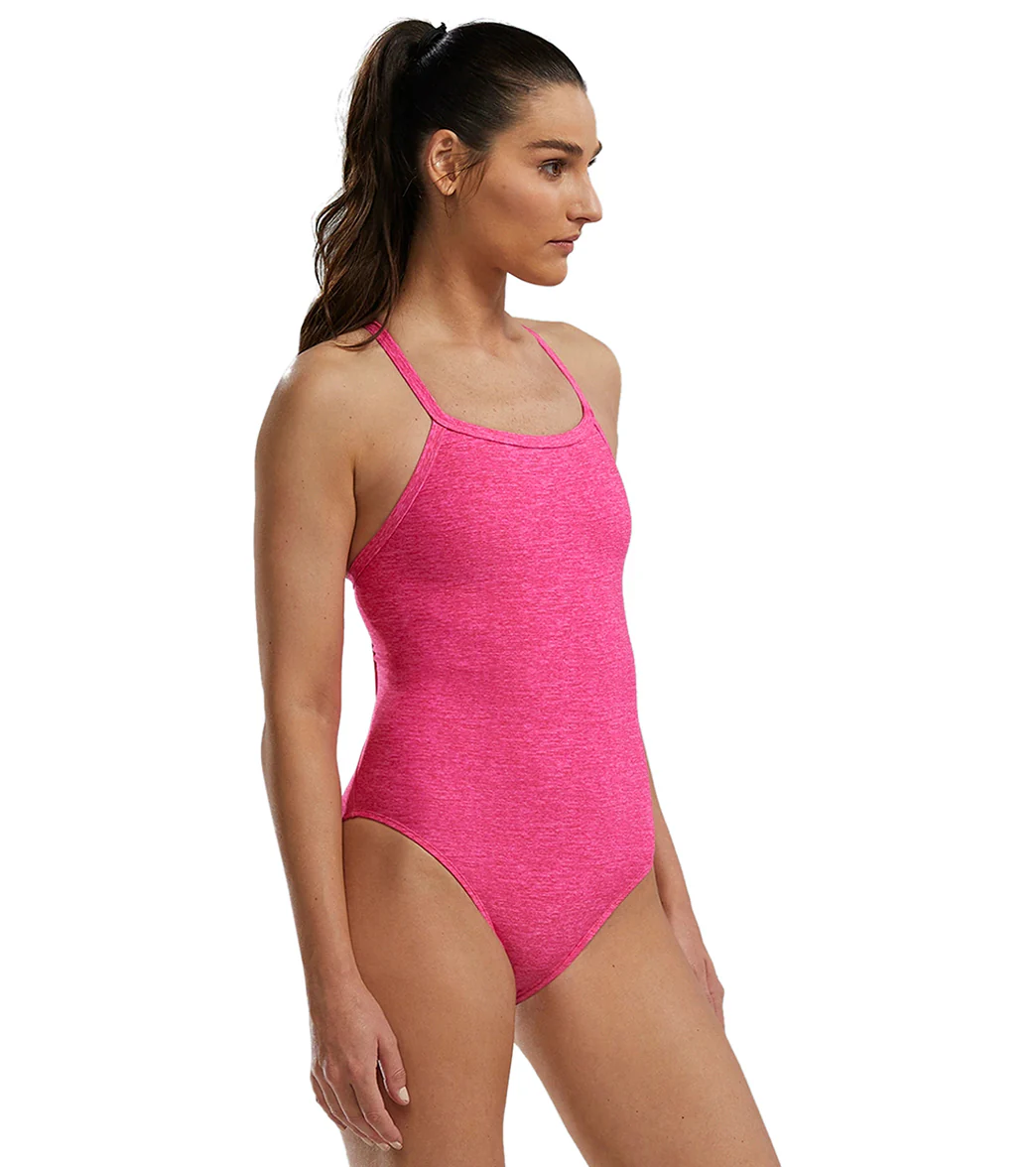 TYR Women's Lapped Durafast Elite Diamondfit One Piece Swimsuit - Image 73