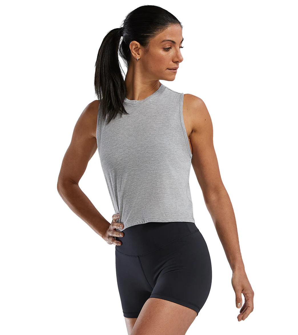 TYR Women's Lightweight Ultrasoft Crop Tank Top - Image 11