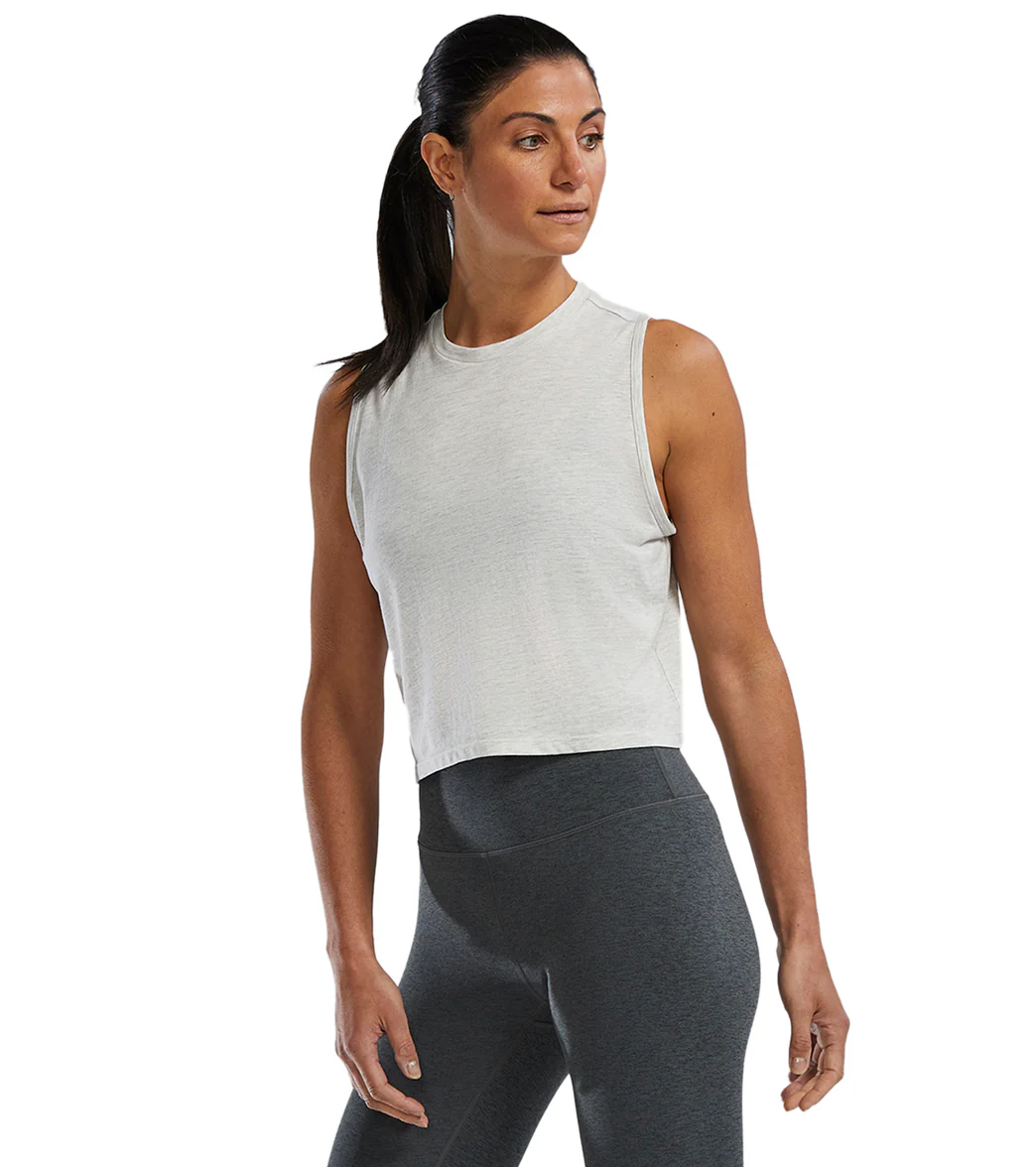 TYR Women's Lightweight Ultrasoft Crop Tank Top - Image 4