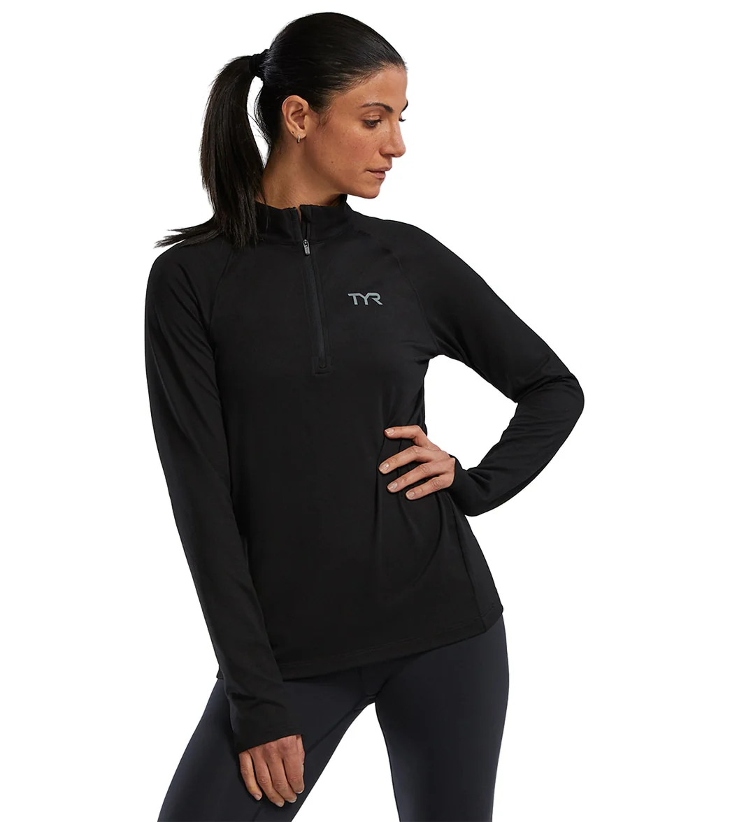 TYR Women's Long Sleeve Quarter Zip - Image 17