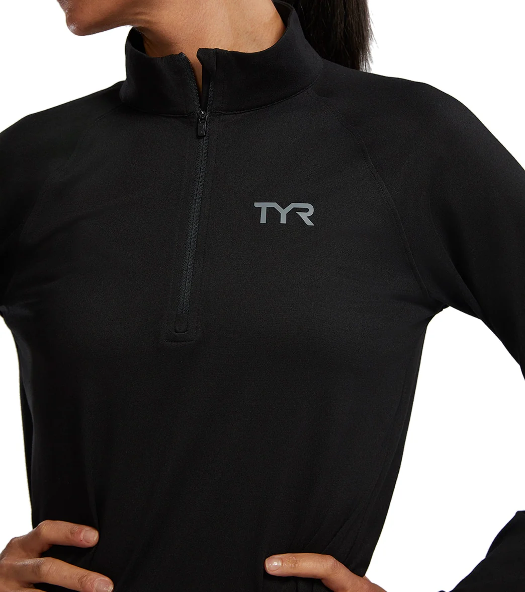TYR Women's Long Sleeve Quarter Zip - Image 22