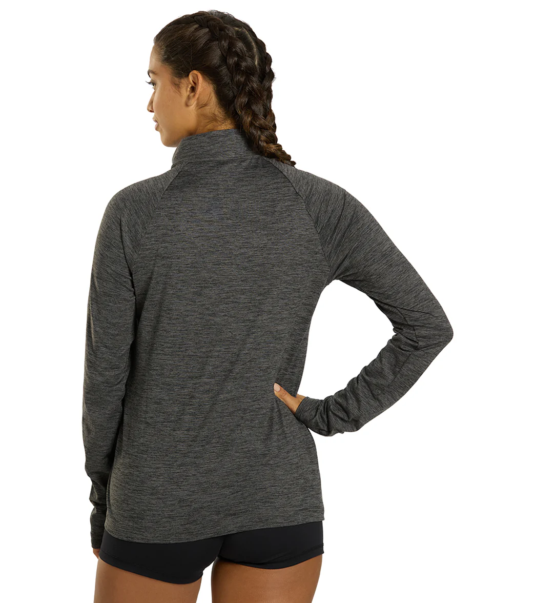 TYR Women's Long Sleeve Quarter Zip - Image 3