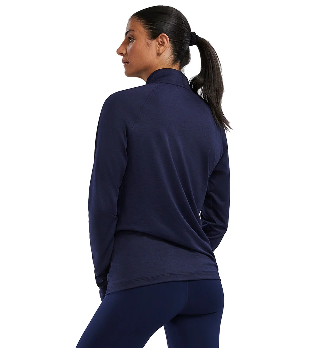 TYR Women's Long Sleeve Quarter Zip - Image 9