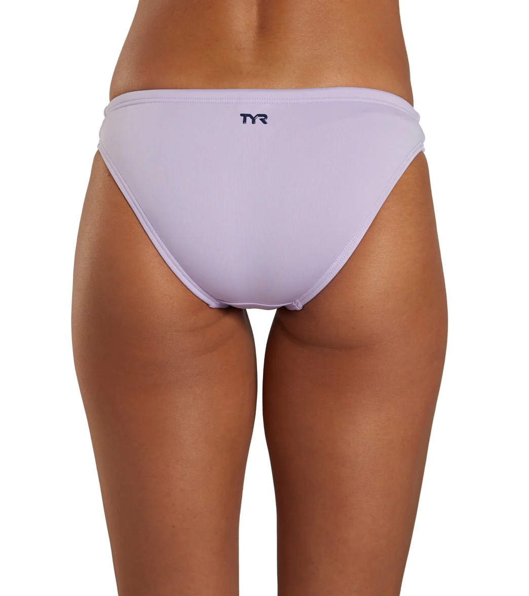 TYR Women's Solid Full Coverage Bikini Bottom - Image 56