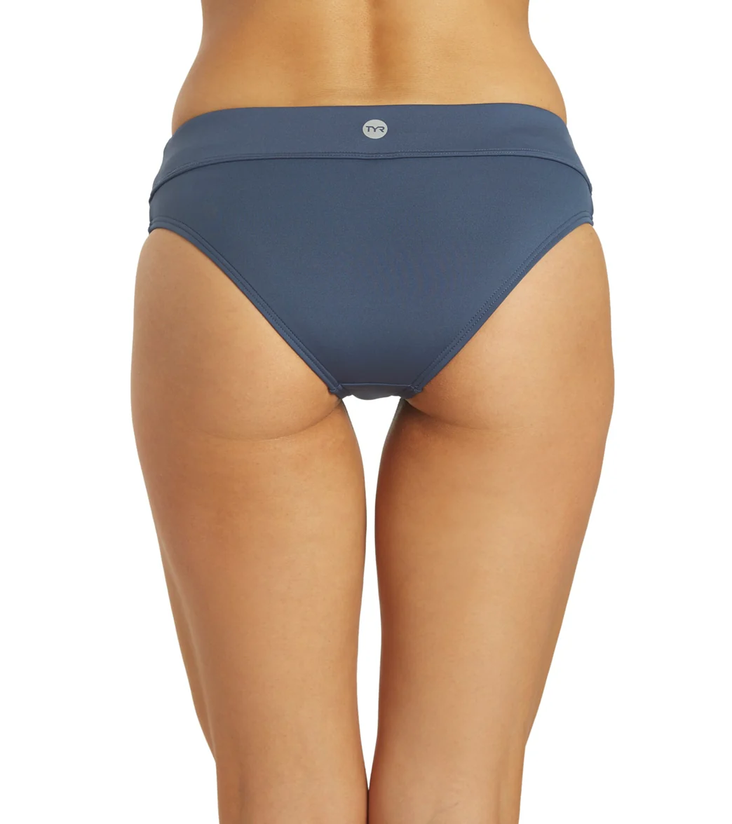 TYR Women's Solid Riva Classic Bikini Bottom - Image 3