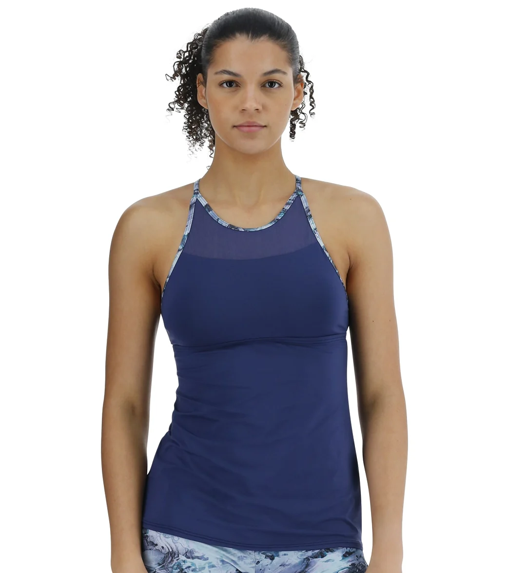 TYR Women's Solid Tessa Tankini Top - Image 2