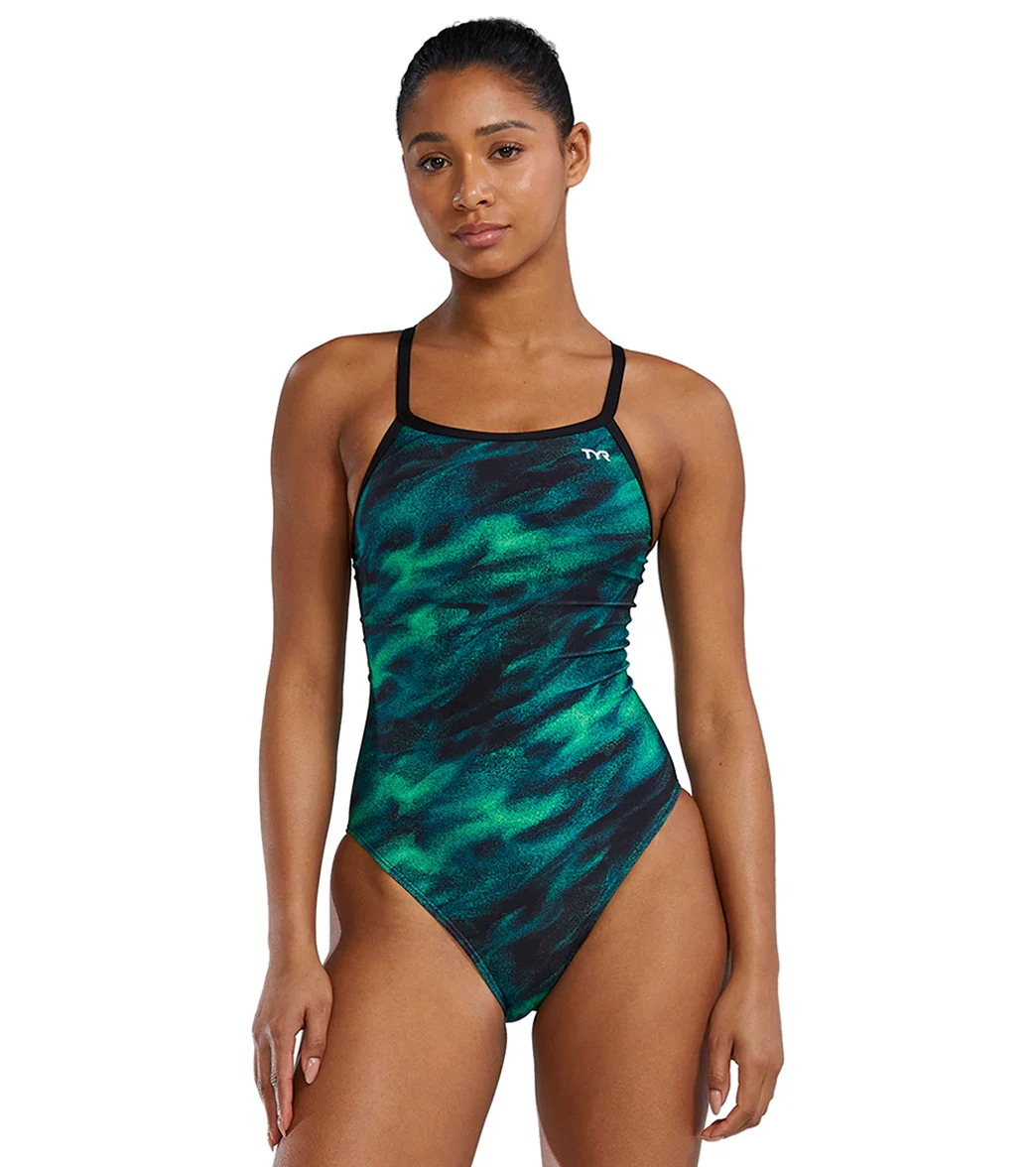TYR Women's Soren Diamondfit Durafast Elite One Piece Swimsuit - Image 21