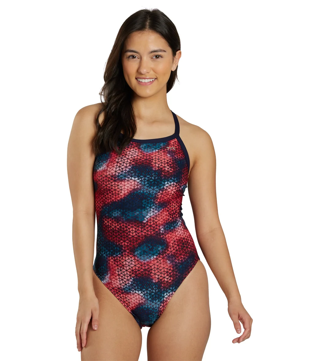 TYR Women's Starhex Diamondfit One Piece Swimsuit - Image 6