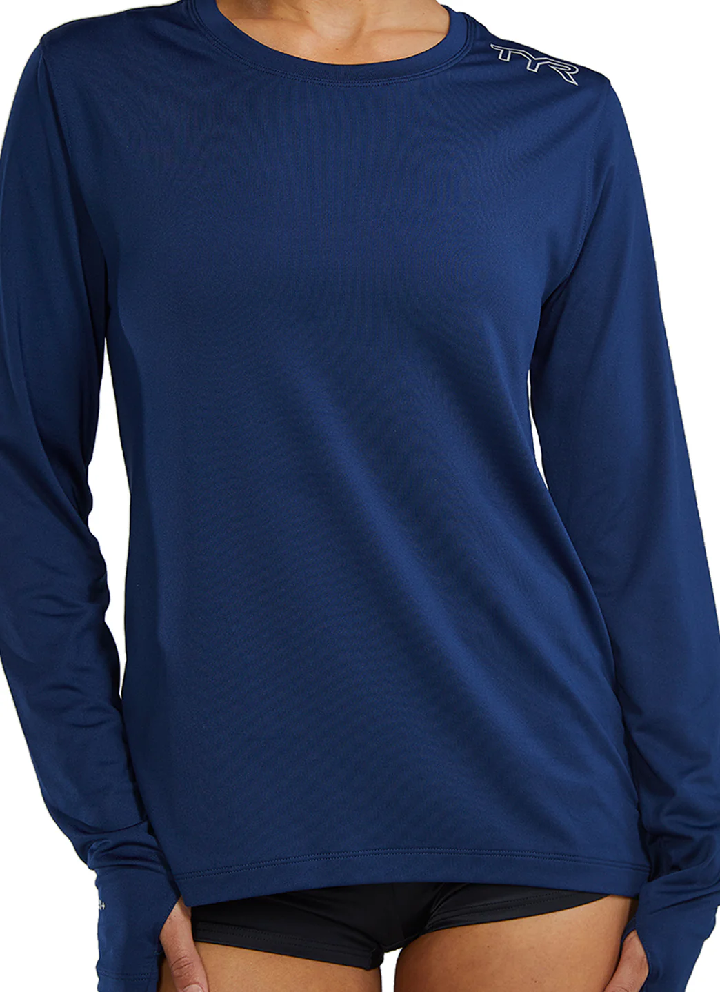 TYR Women's SunDefense Long Sleeve UPF 50+ Swim Shirt - Image 14