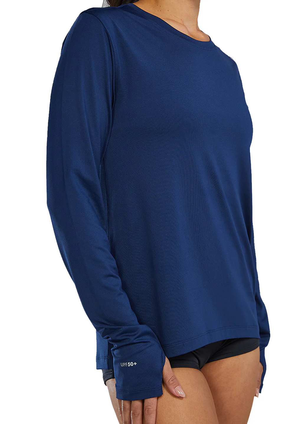 TYR Women's SunDefense Long Sleeve UPF 50+ Swim Shirt - Image 15