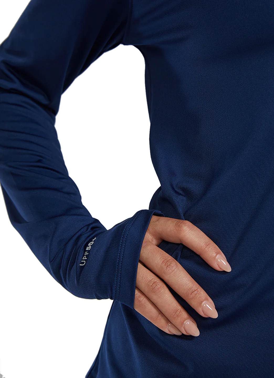 TYR Women's SunDefense Long Sleeve UPF 50+ Swim Shirt - Image 17
