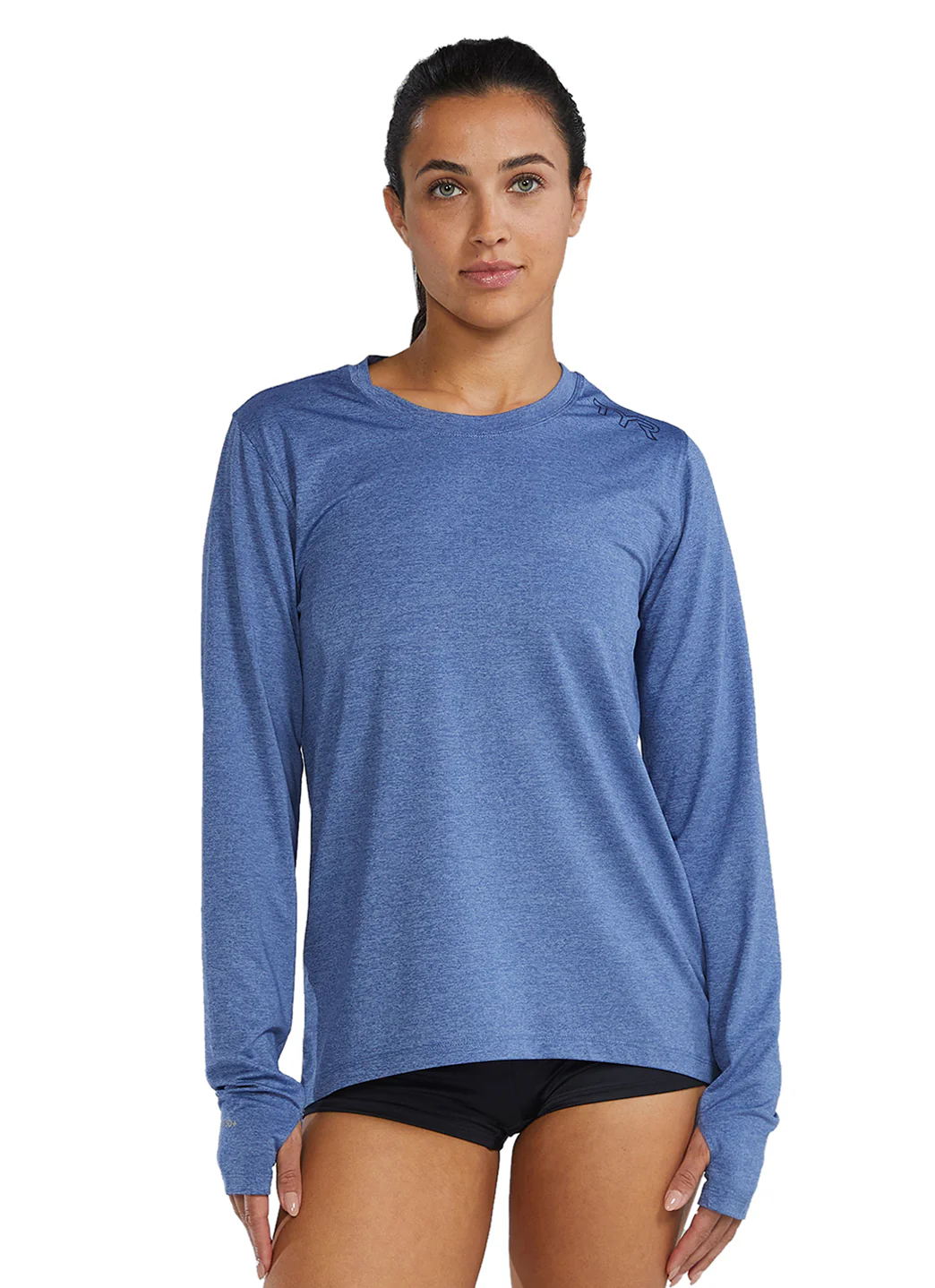 TYR Women's SunDefense Long Sleeve UPF 50+ Swim Shirt - Image 43